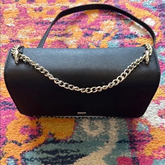 DKNY Black and White Crossbody Bag - Picture 2 of 7